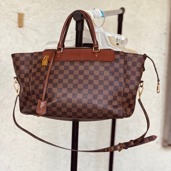 LOUIS VUITTON Damier Ebene with wallet - Picture 7 of 12